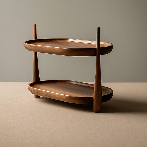 The Duet Serving Stand