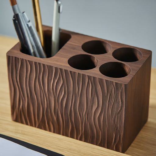 The WoodWaves Desk Organizer