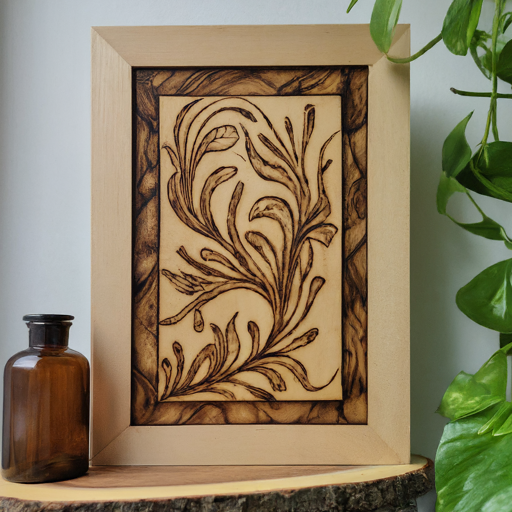 The Ember Wall Art Panel